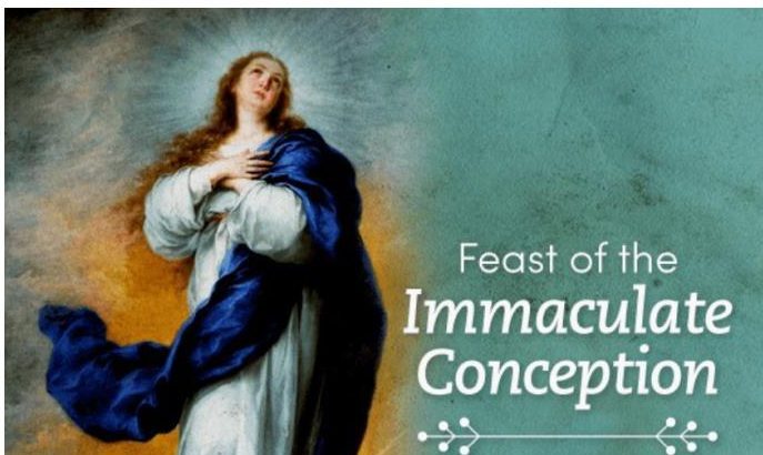 Immaculate Conception Mass Times