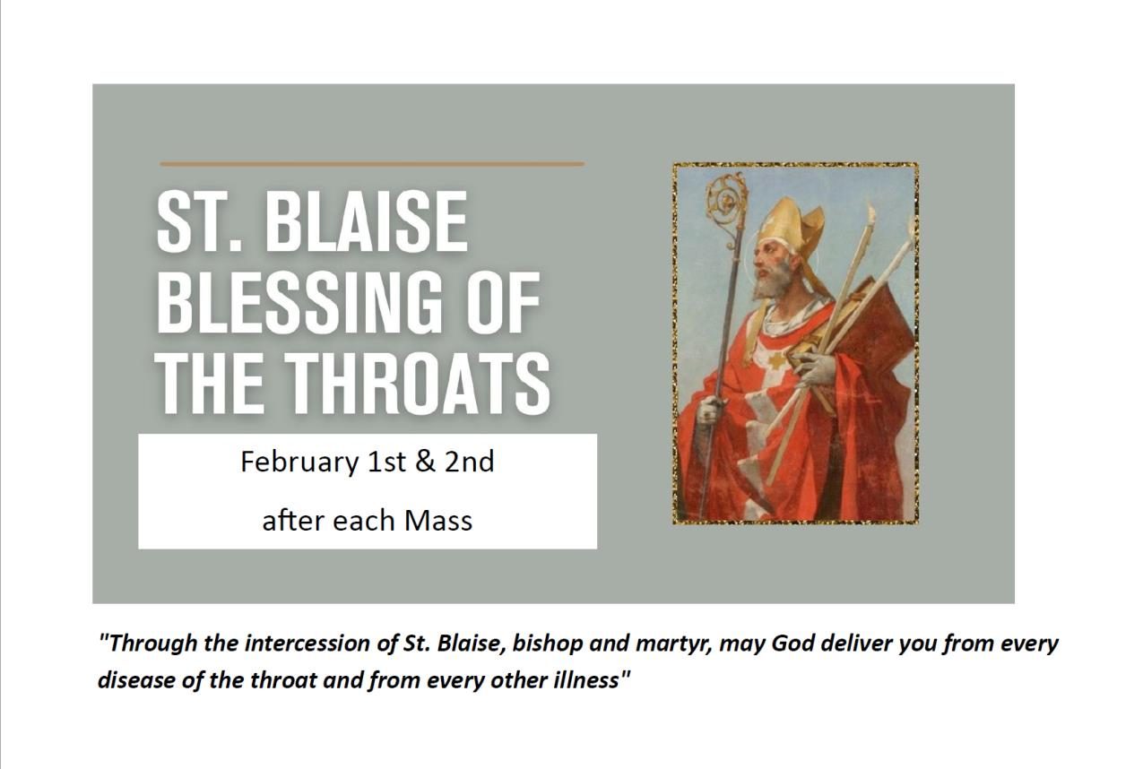 Blessing of Throats